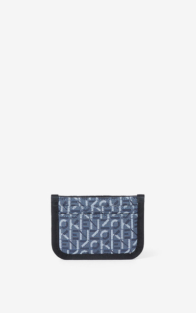 KENZO Courier jacquard card holder outlook