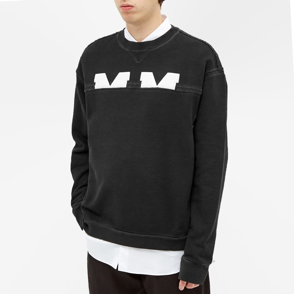 Maison Margiela 14 Mm Split Logo Crew Sweat - 4