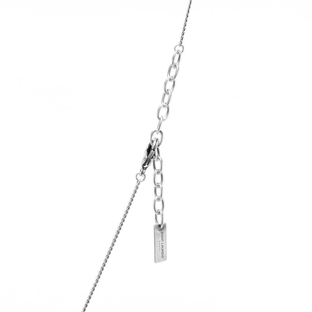 Saint Laurent Square Pendant Necklace - 3