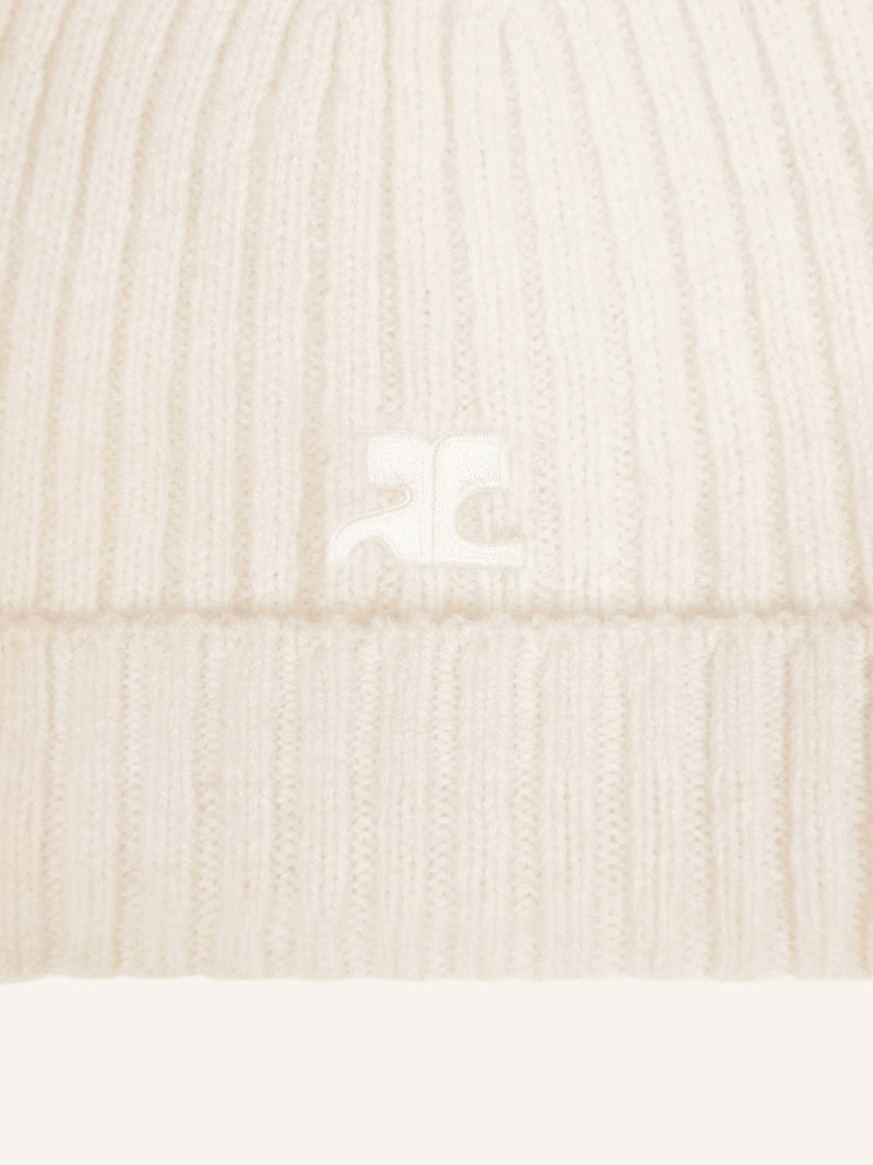 courrèges RIBBED WOOL HAT outlook
