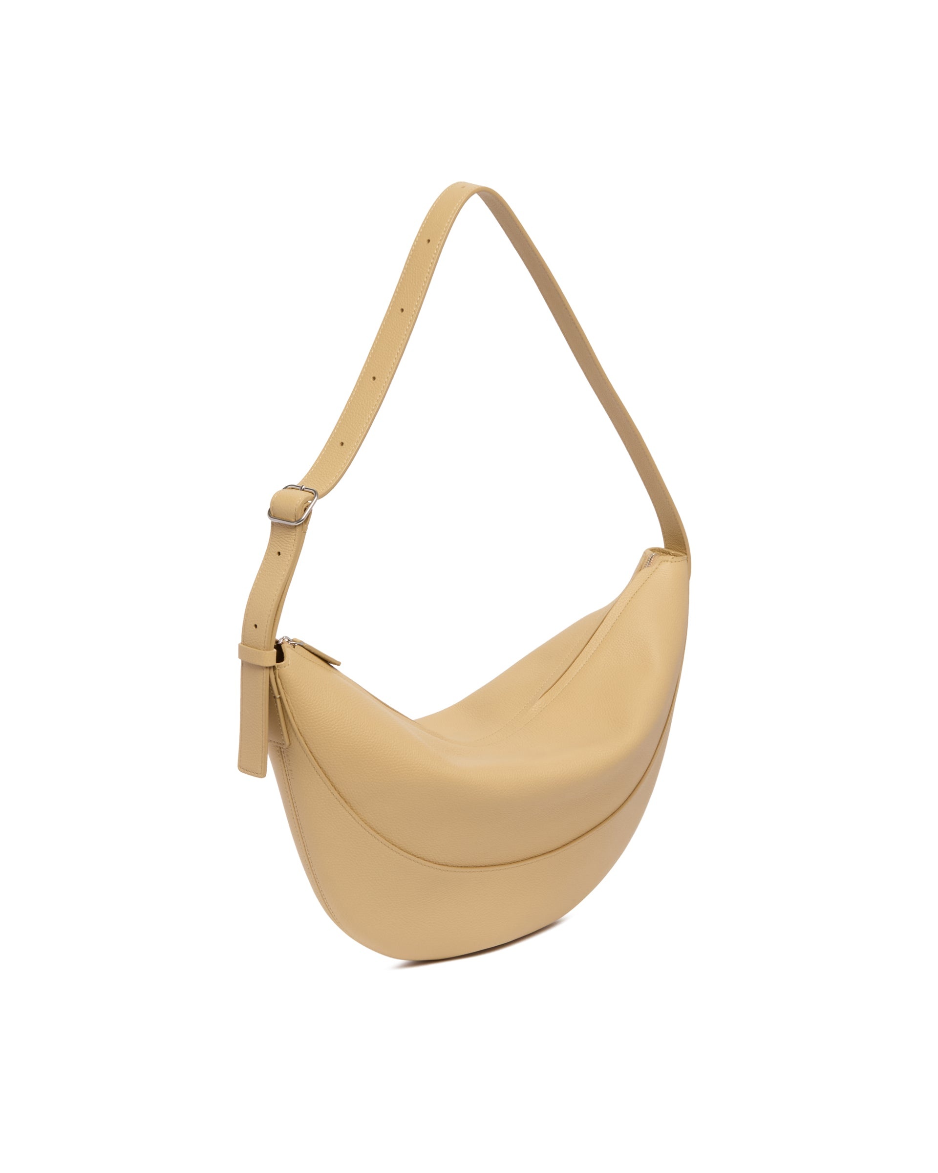 Beige Jouve Leather Bag - 6
