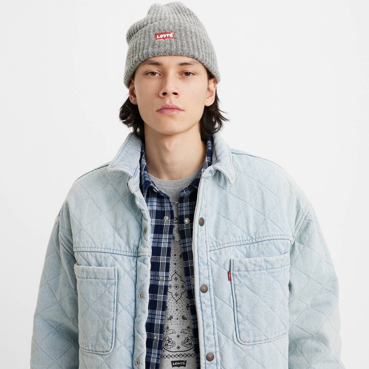 ESSENTIAL RIBBED BATWING BEANIE - 2