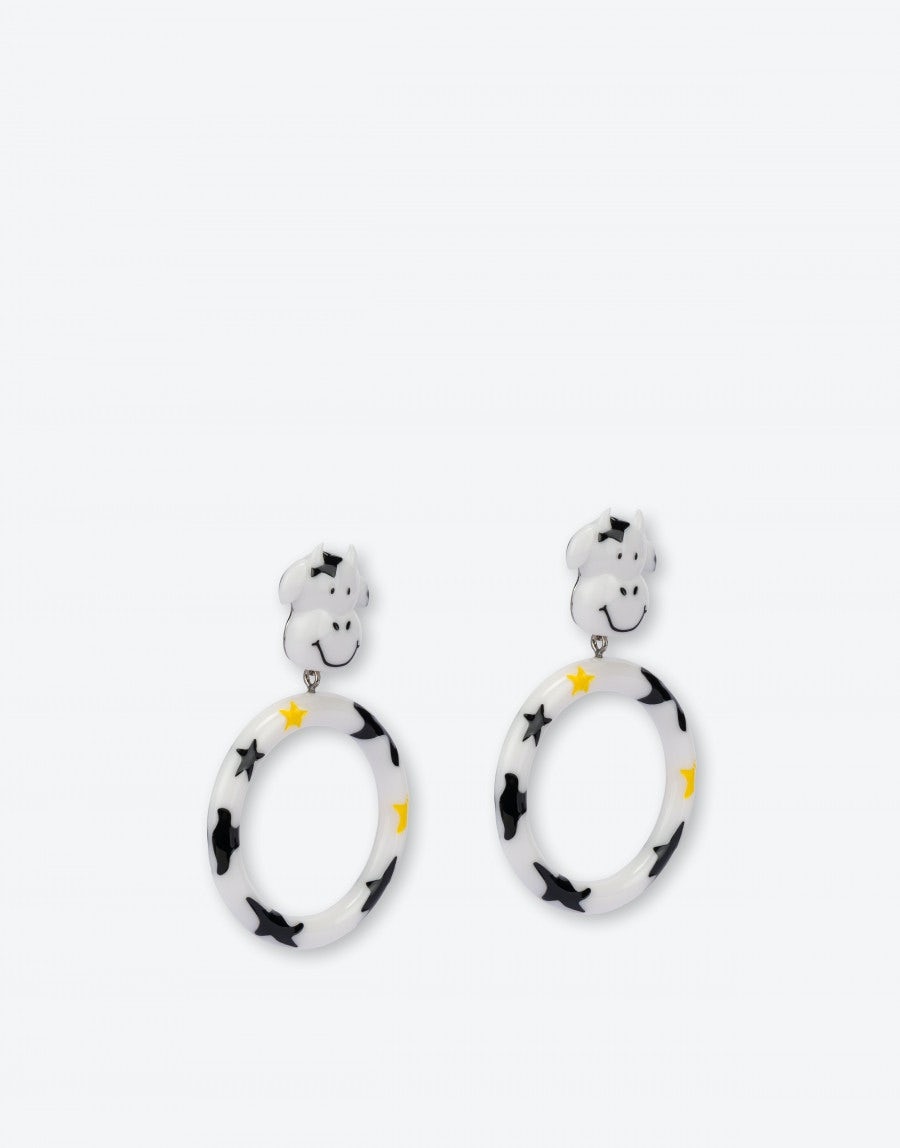 FUNNY COW HOOP EARRINGS - 2
