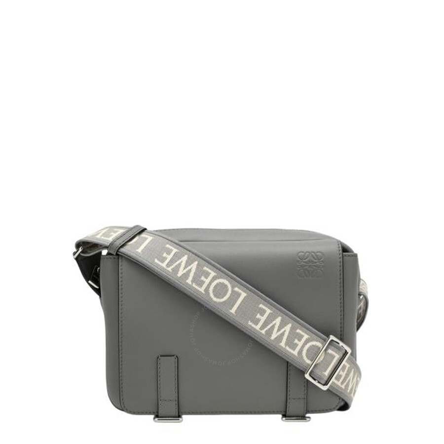 Loewe XS Military Messenger Bag - Asphalt Grey - 1