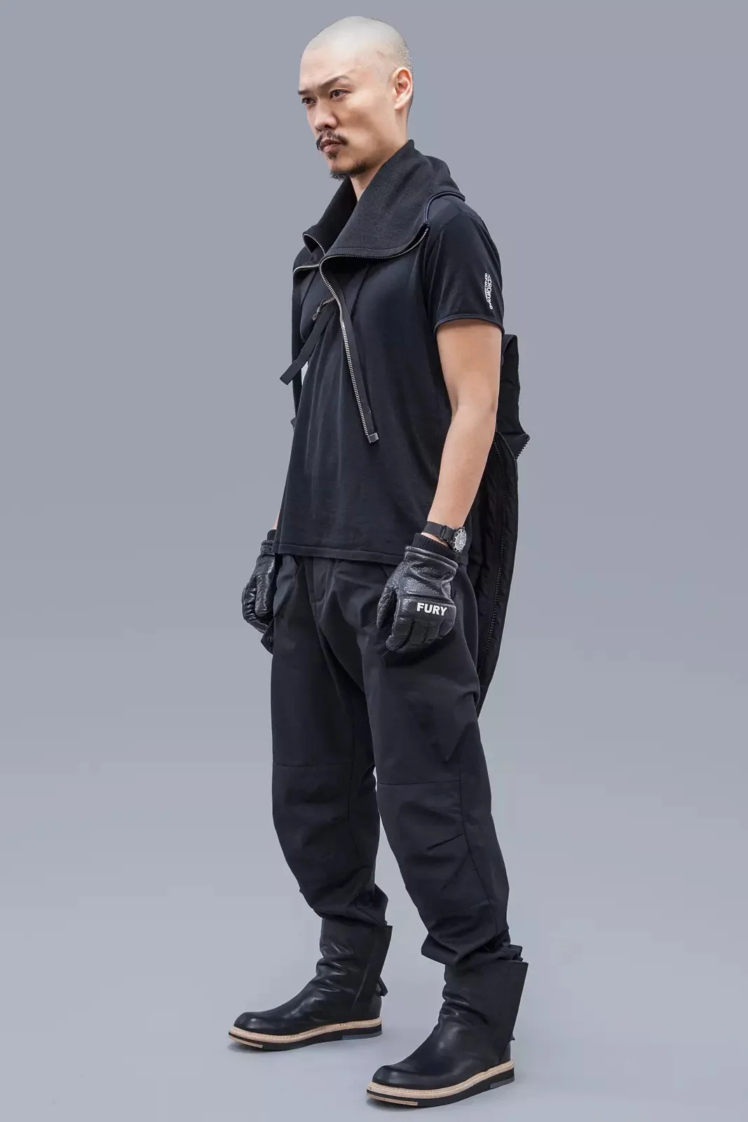 ACRONYM J58-WS Windstopper® PrimaLoft® Modular Liner Jacket Black