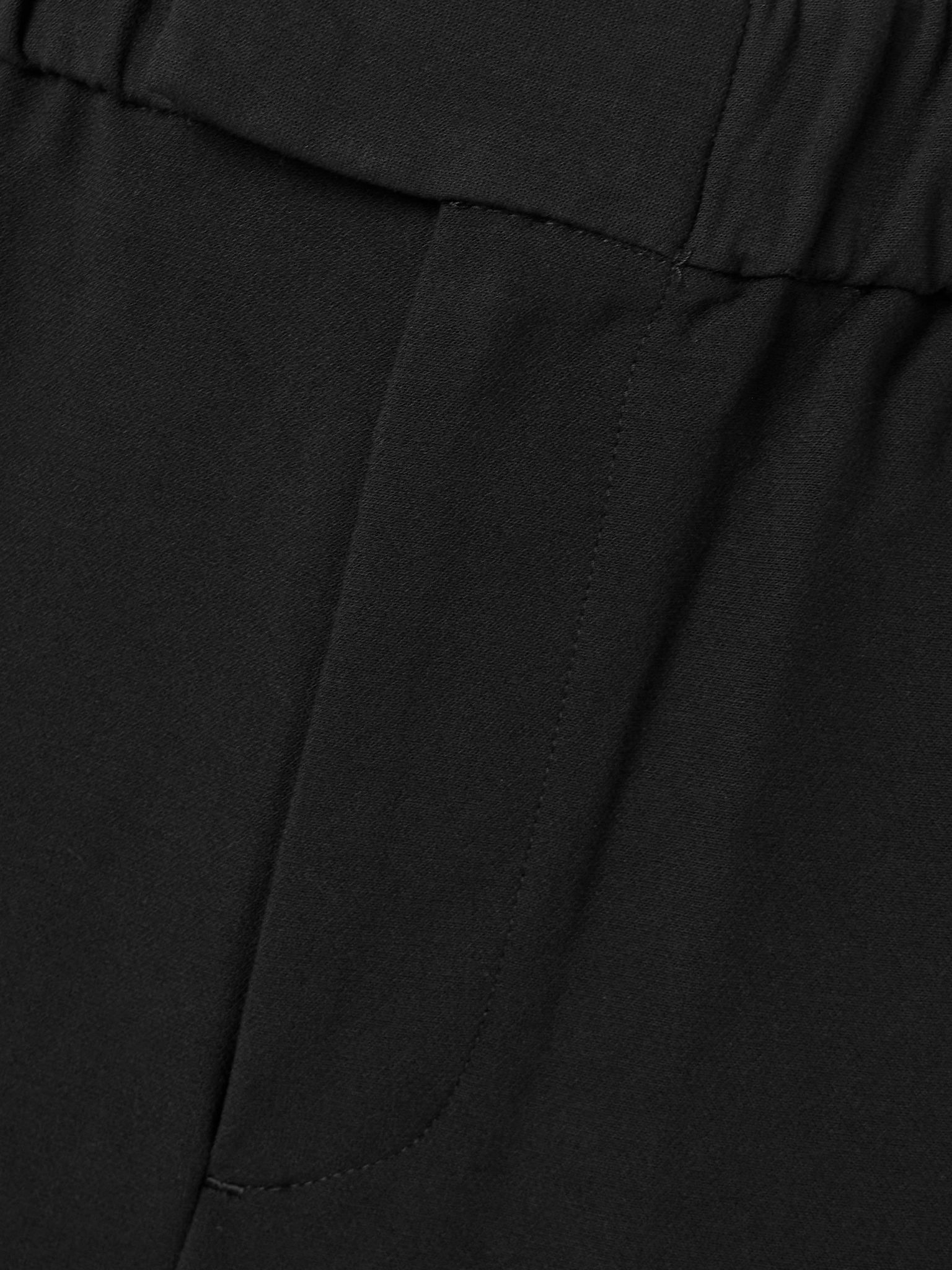 Jerome crepe straight-leg pants Black - 5