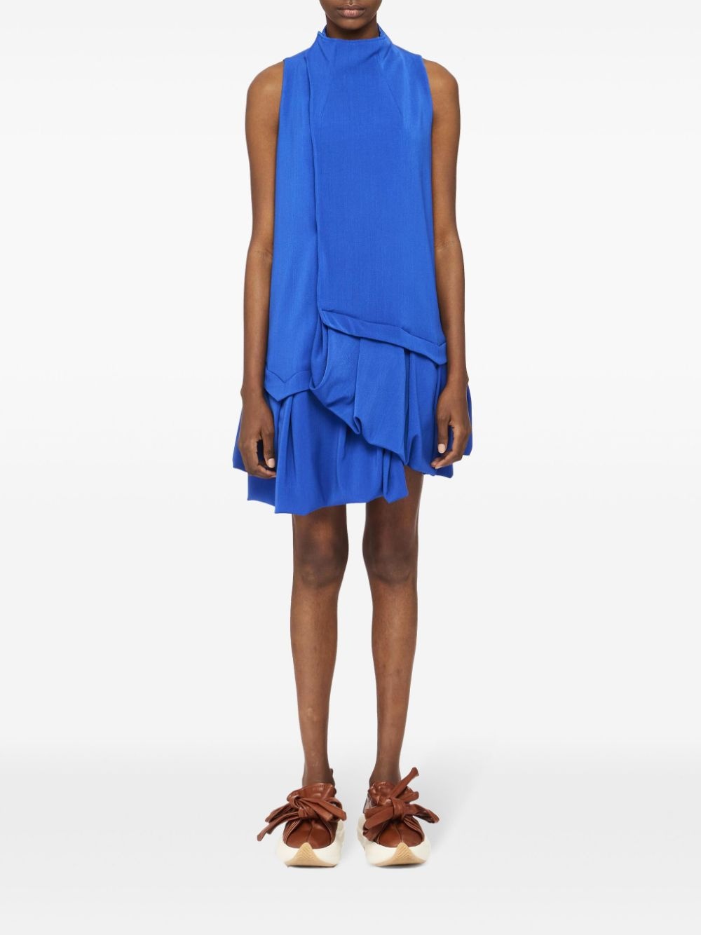 A-line ruffled minidress - 2