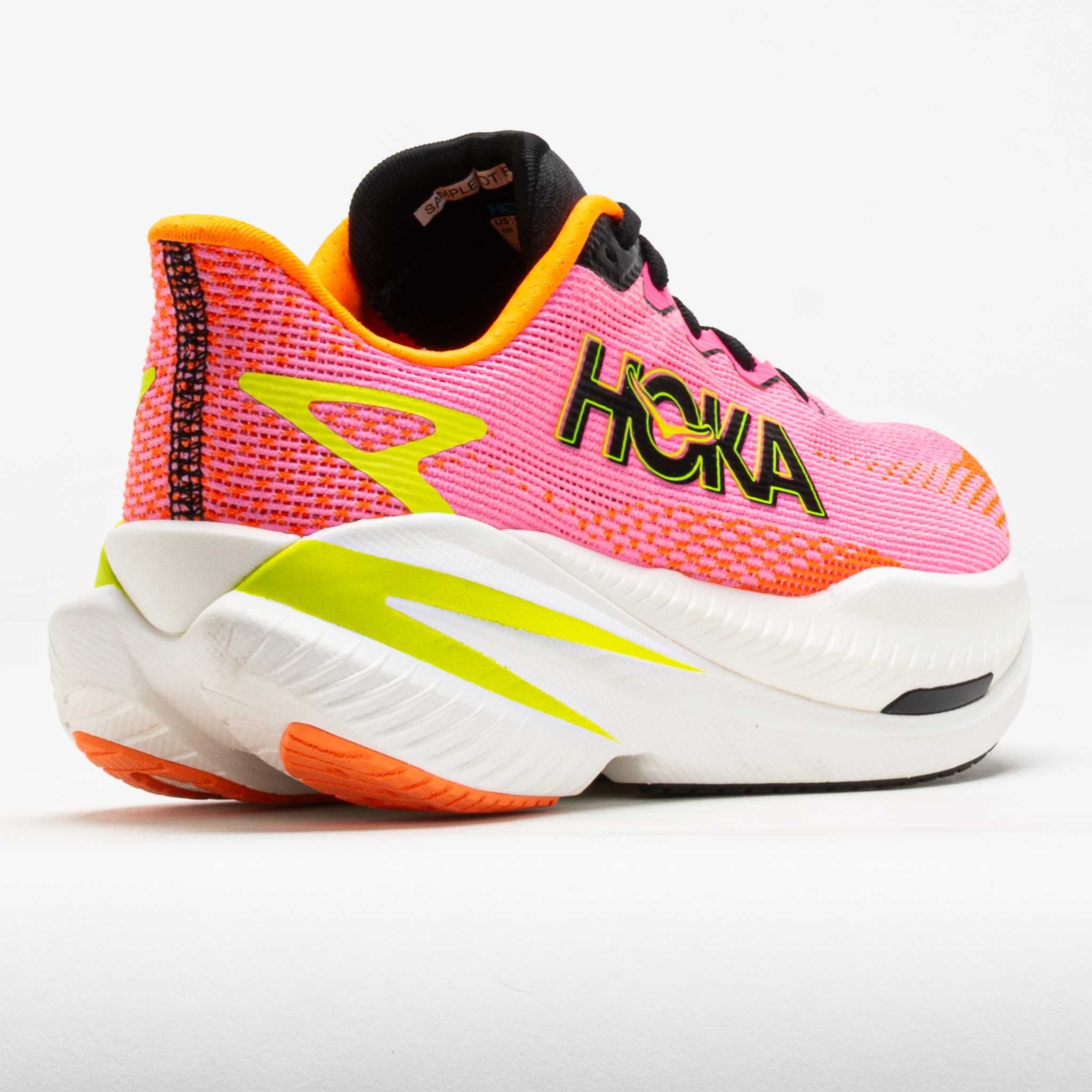 HOKA Mach X 3 Women's Neon Rose/Neon Tangerine - 6