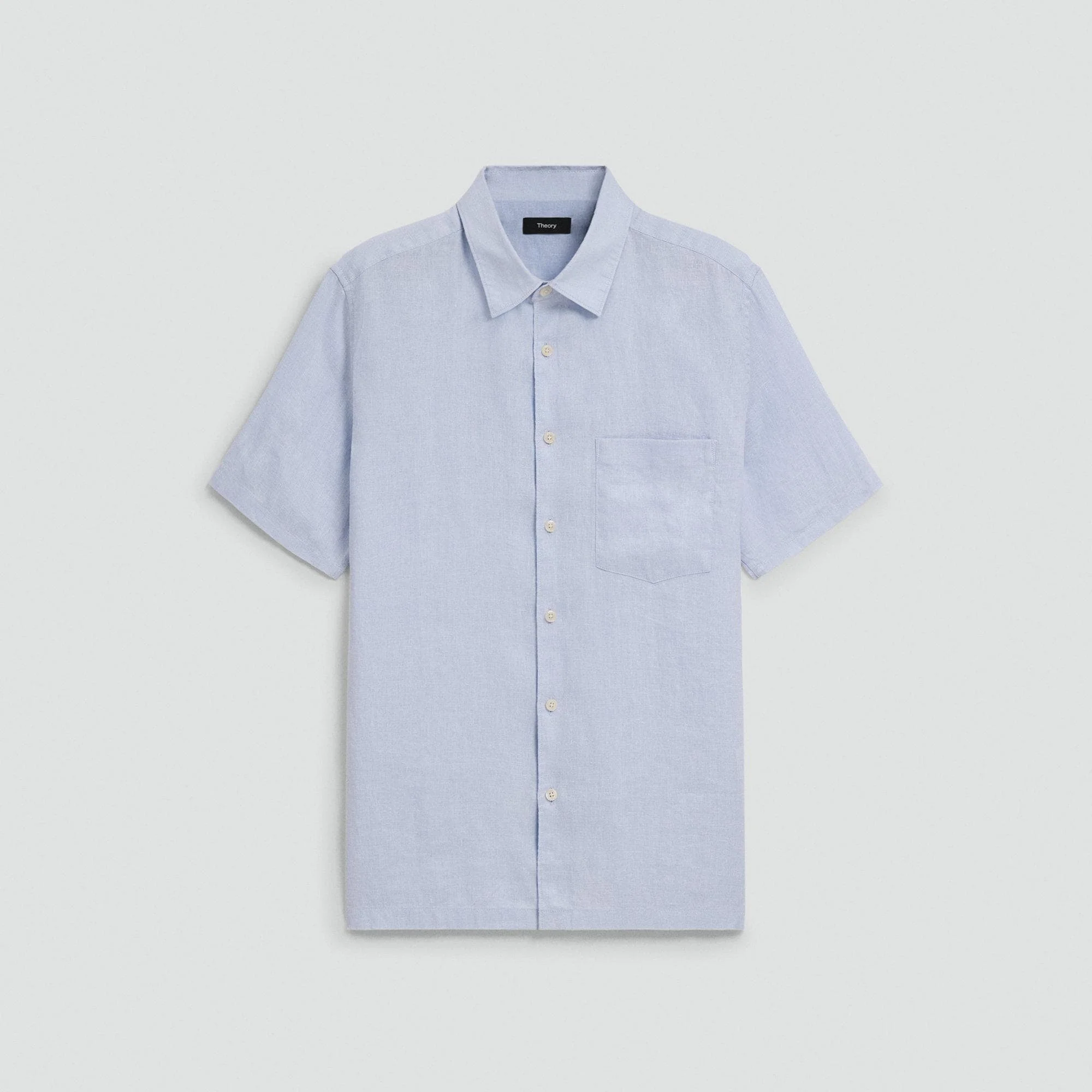 Irving Short-Sleeve Shirt in Relaxed Linen - 1