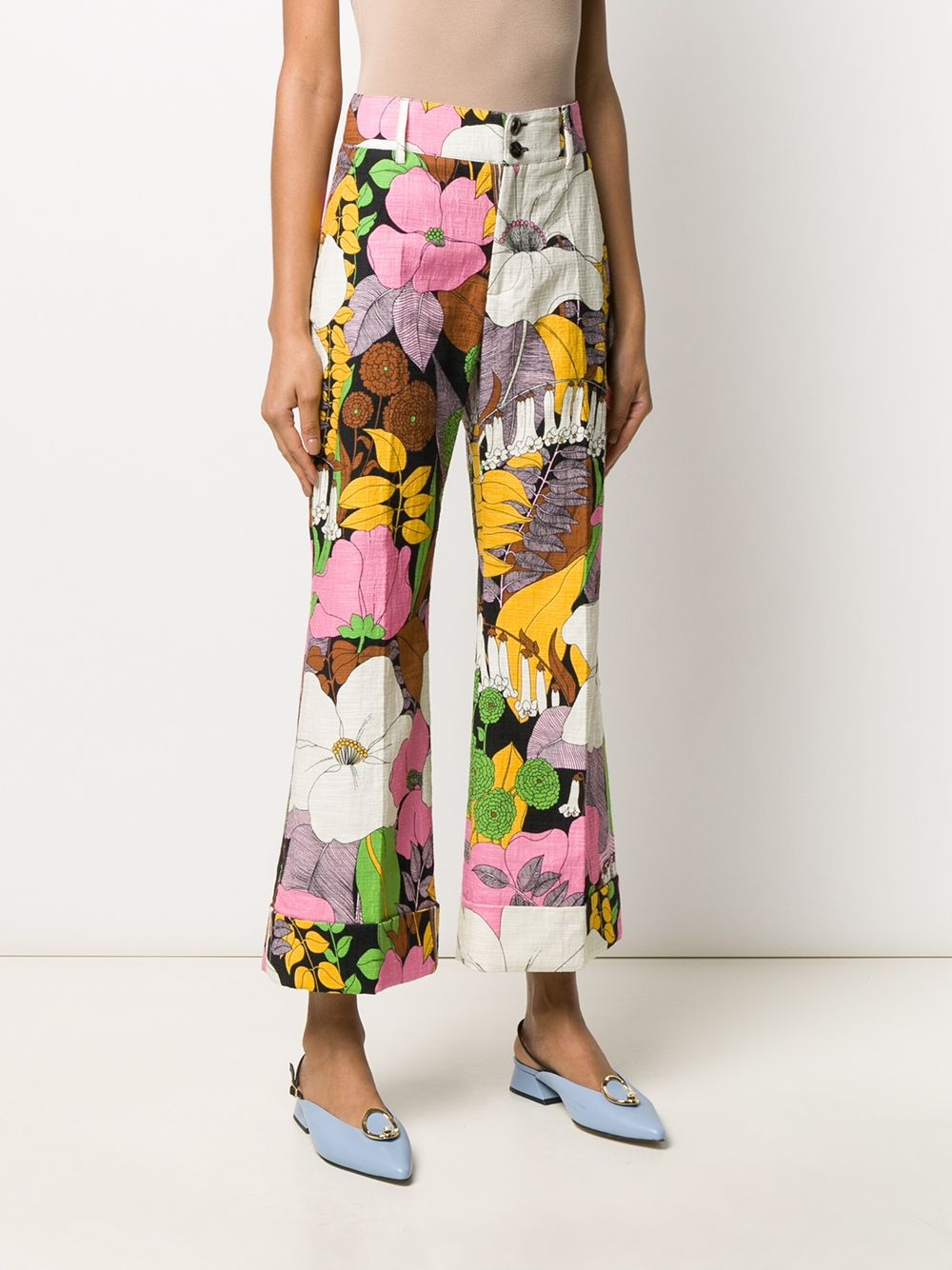 Hendrix floral-print trousers - 3