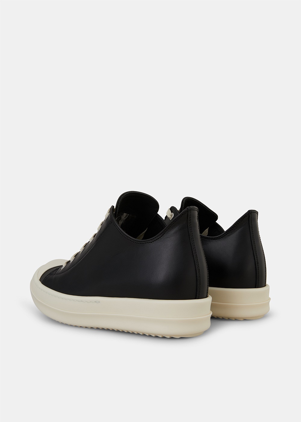 Black Low Top Sneakers - 4