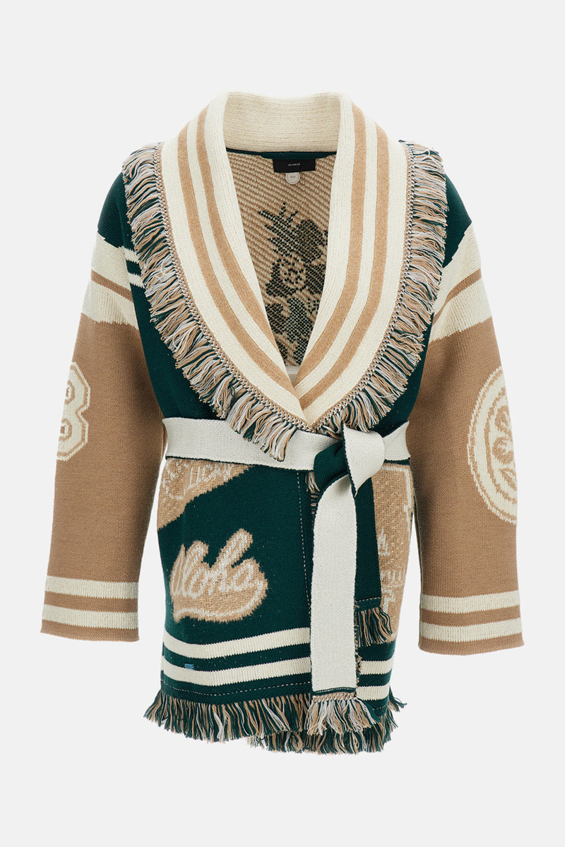 COLLEGE OF ALOHA CARDIGAN 1