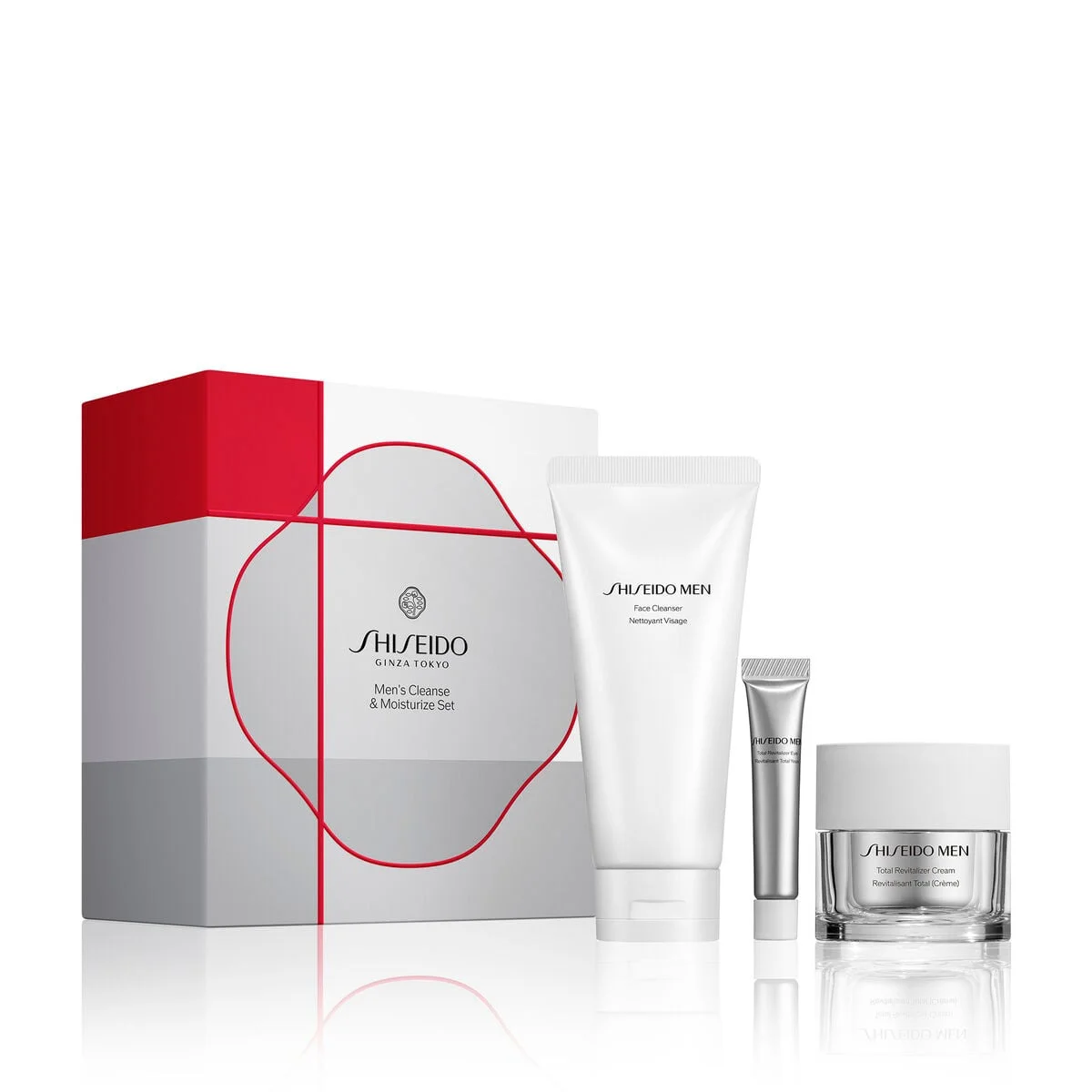Shiseido Men's Cleanse & Moisturize Set - 1
