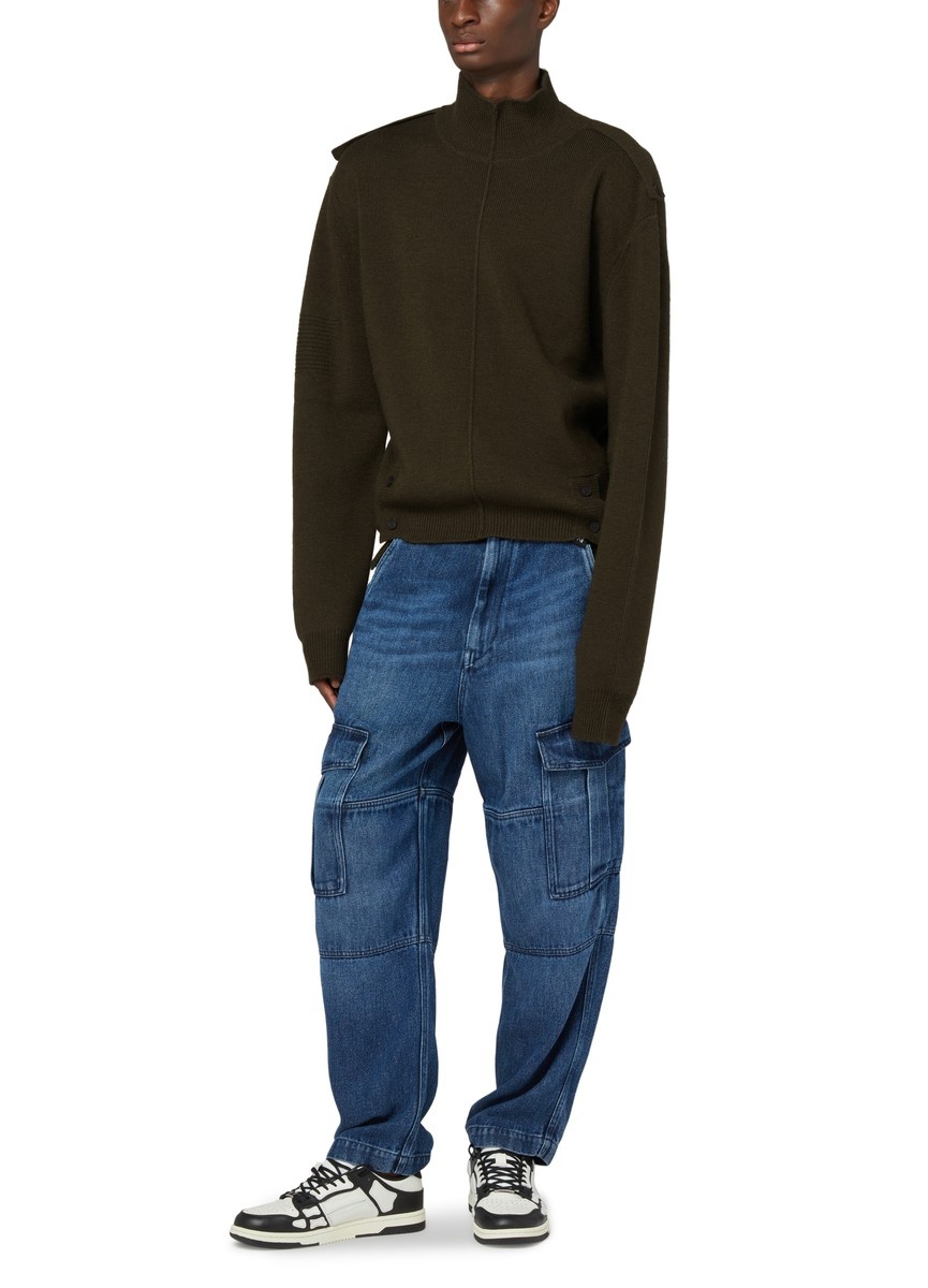 A-COLD-WALL* Utility mock neck sweater | REVERSIBLE