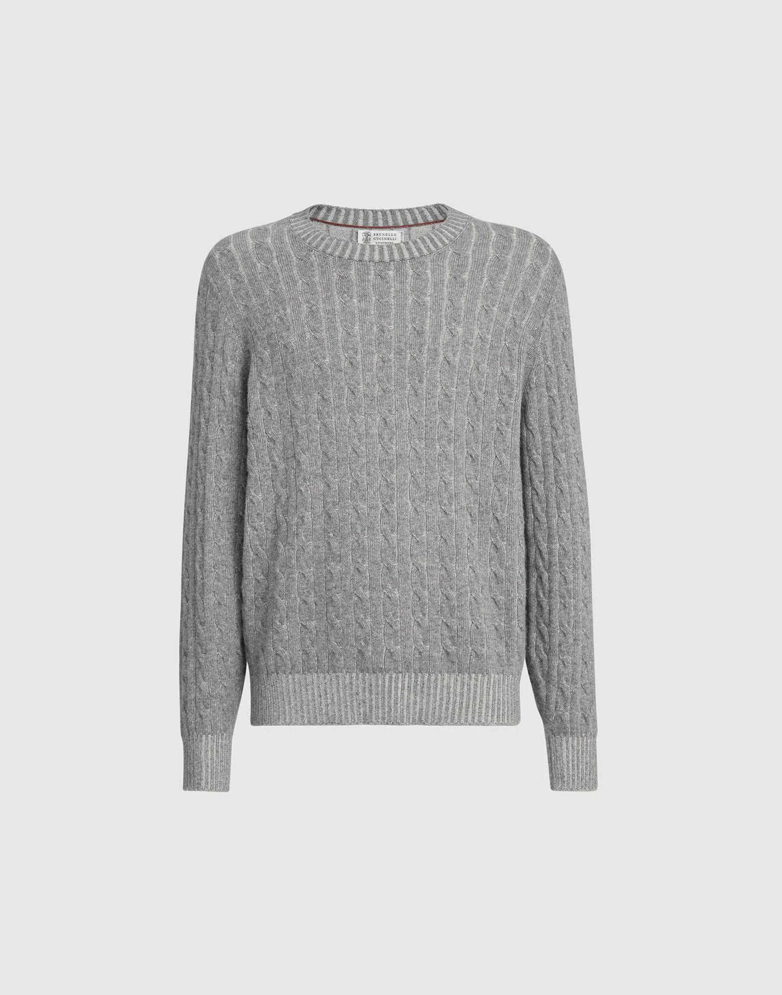 Cashmere vanisé cable knit sweater - 1