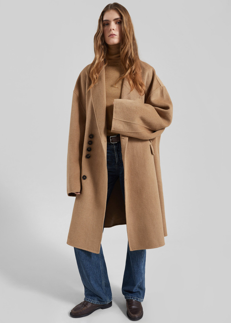 Lohit Wool Coat - Camel 5