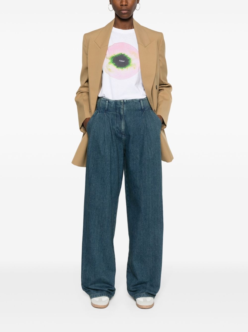 Flavia high-waisted straight-leg jeans - 2