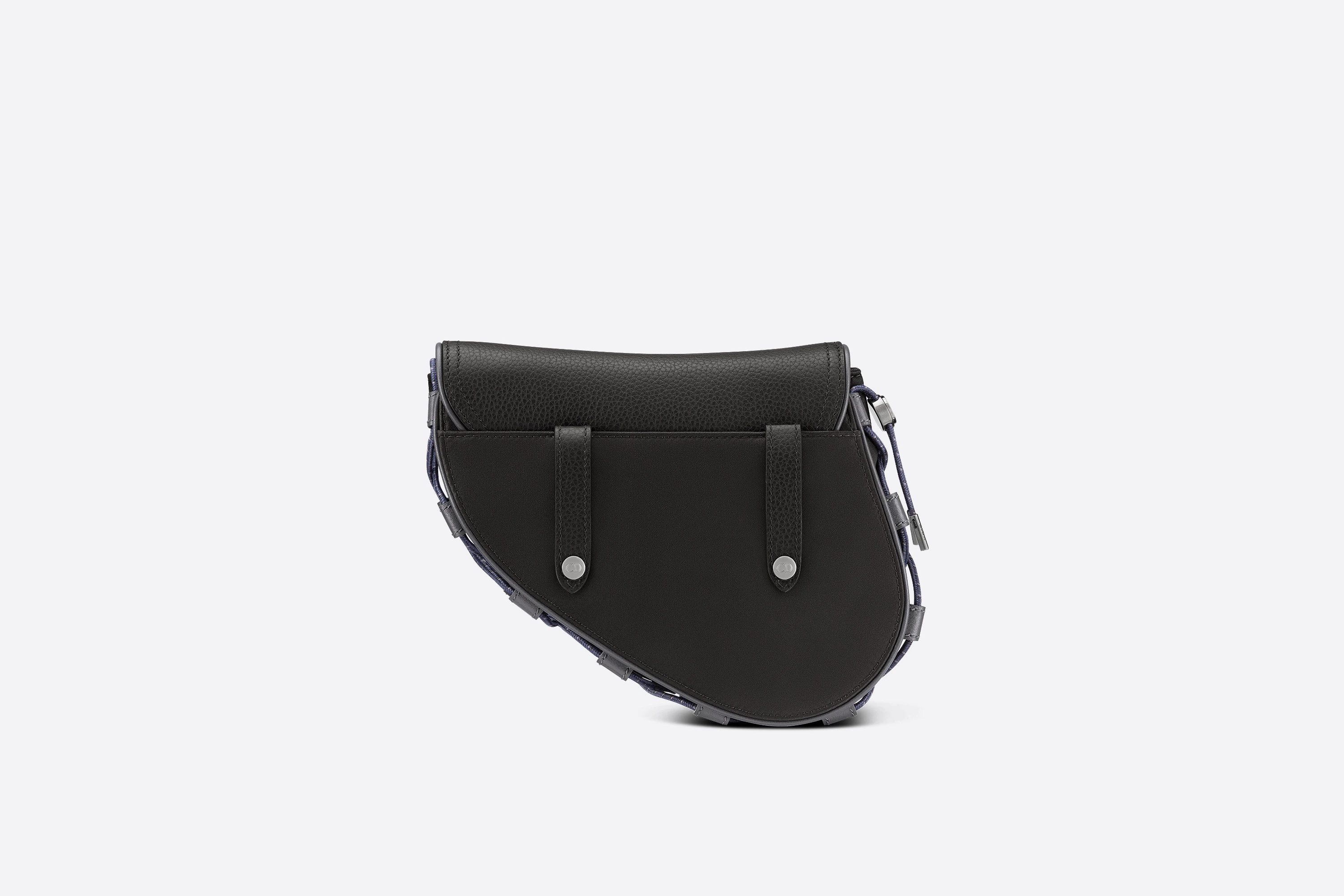 Mini DIOR AND SACAI Saddle Bag - 5
