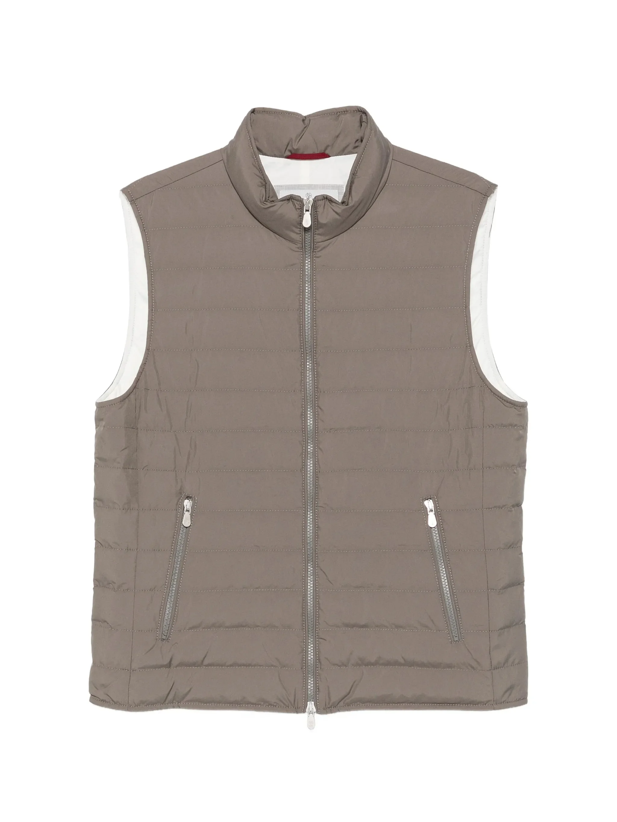 Brunello Cucinelli Quilted High-neck Gilet - 1