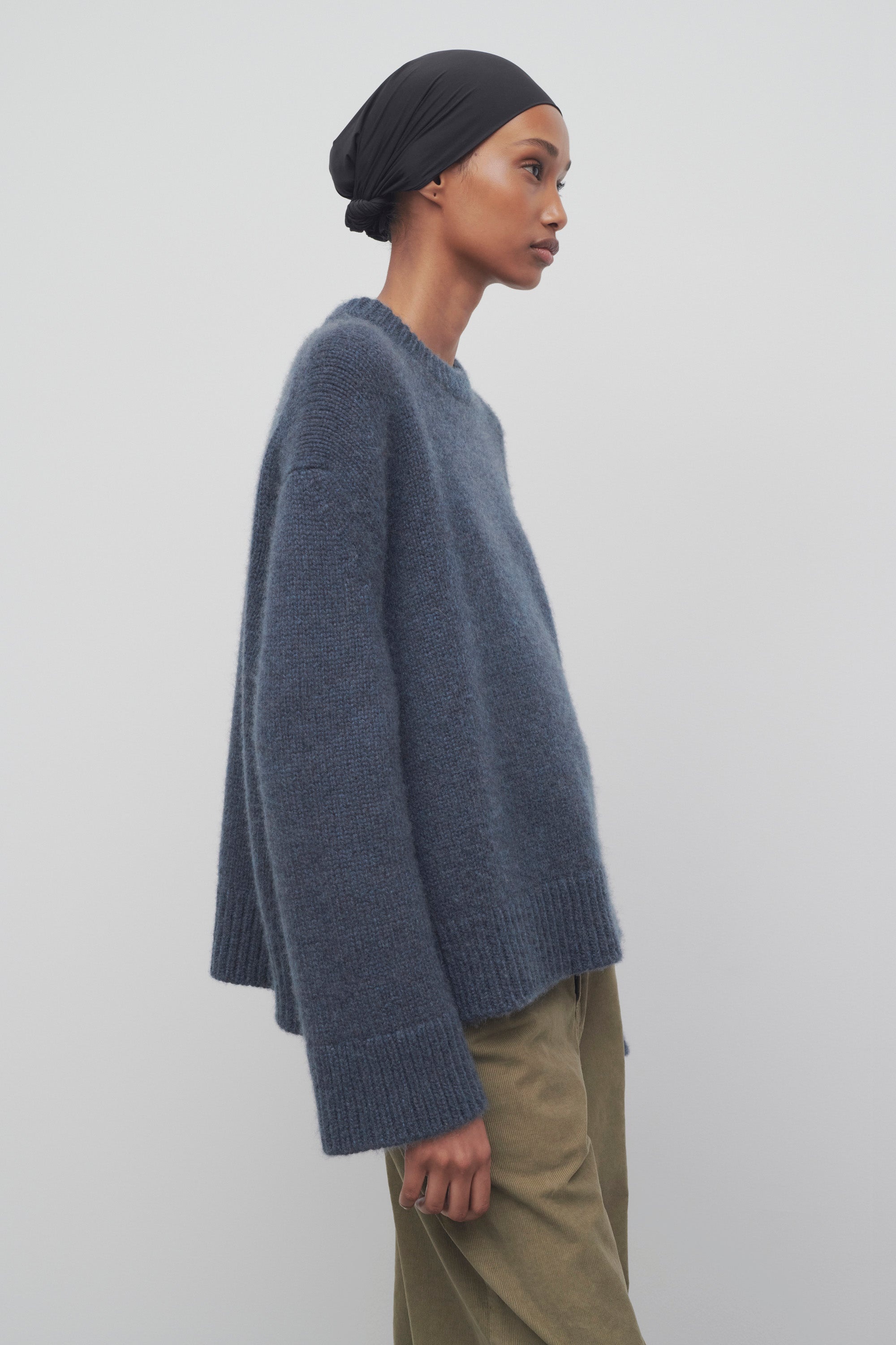 Hamis Sweater in Cashmere and Mohair - 4