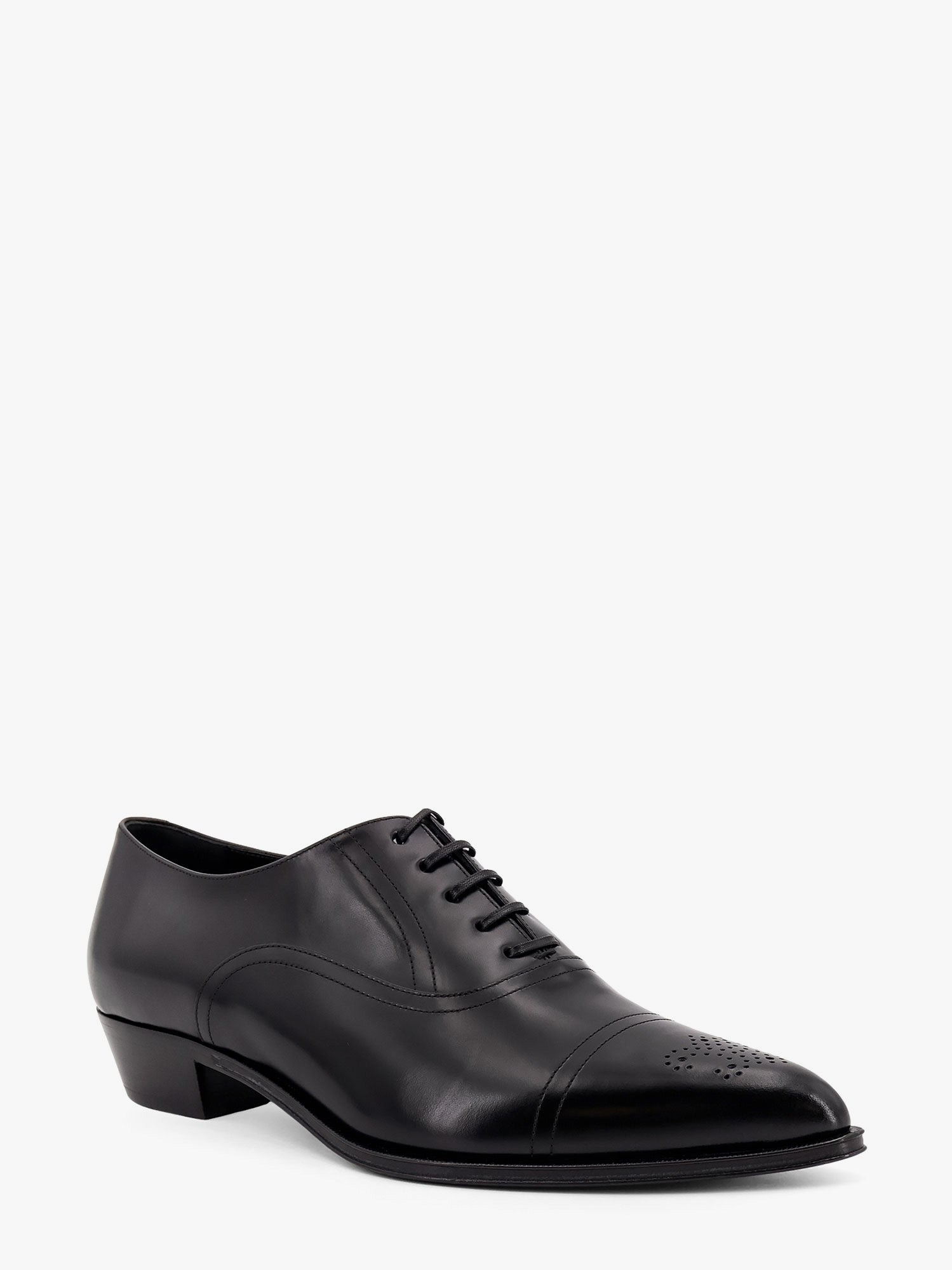 Celine Men Cadillac Oxford Leather Lace-Up Shoe - 2