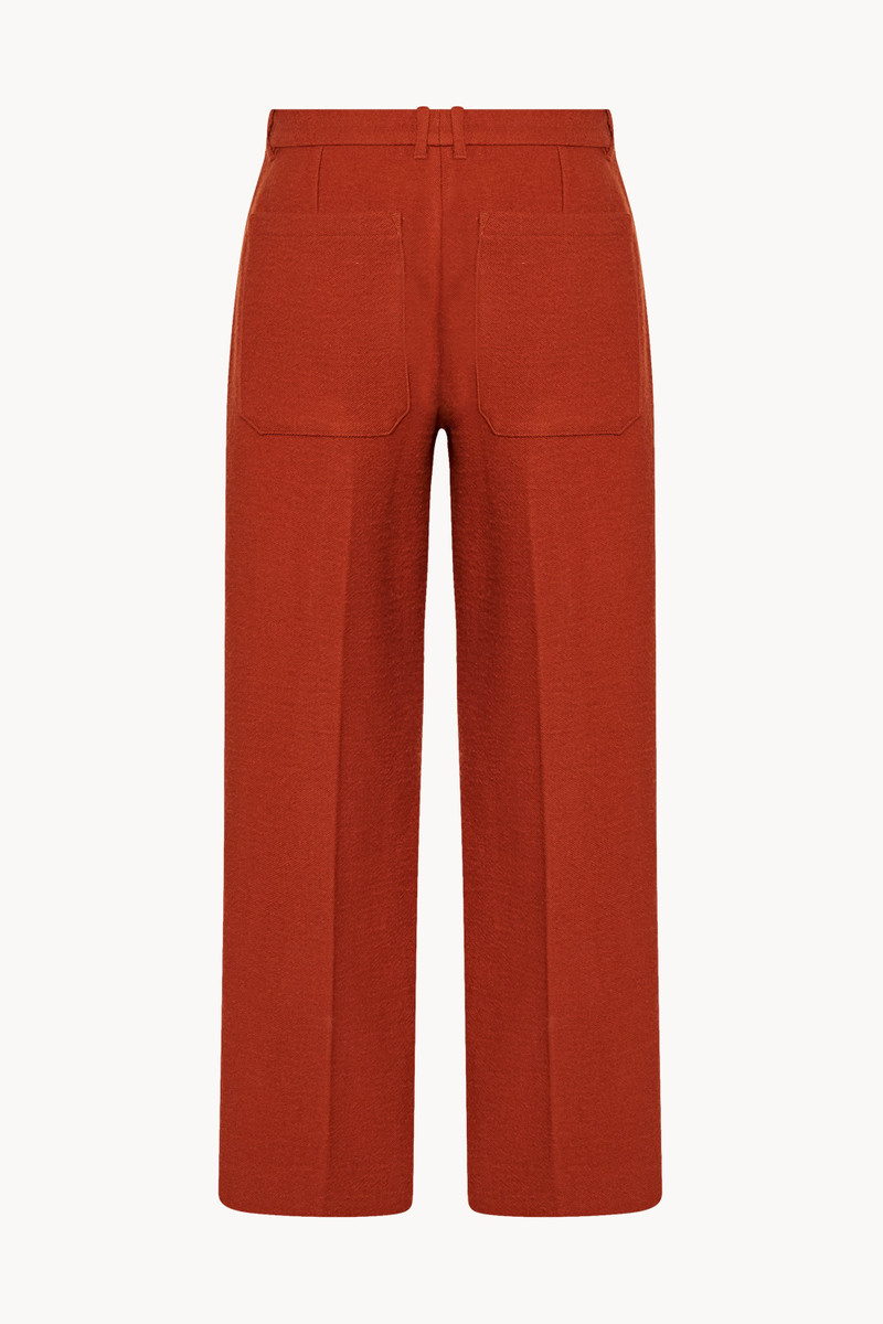 The Row Gustavo Pant in Virgin Wool and Linen outlook