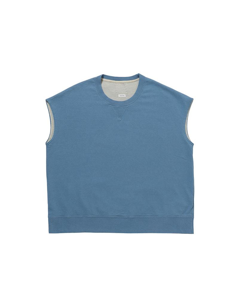 MONDO DUAL SWEAT S/L DMGD LT.BLUE - 1