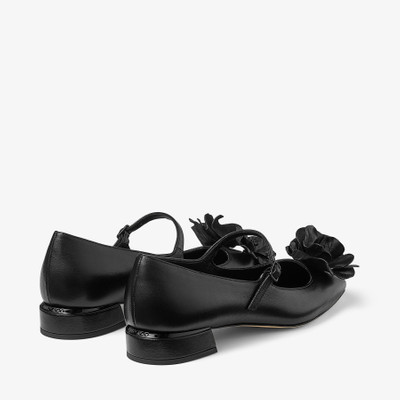 JIMMY CHOO Rosa/flowers Flat
Black Nappa Leather Flats with Flowers outlook