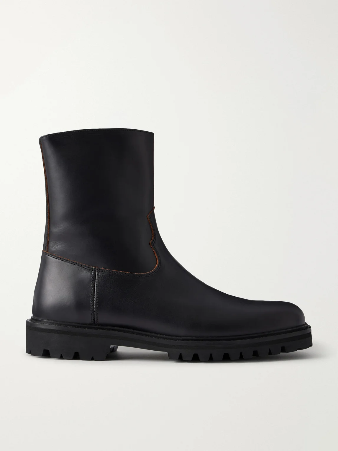 Moto Leather Boots - 1