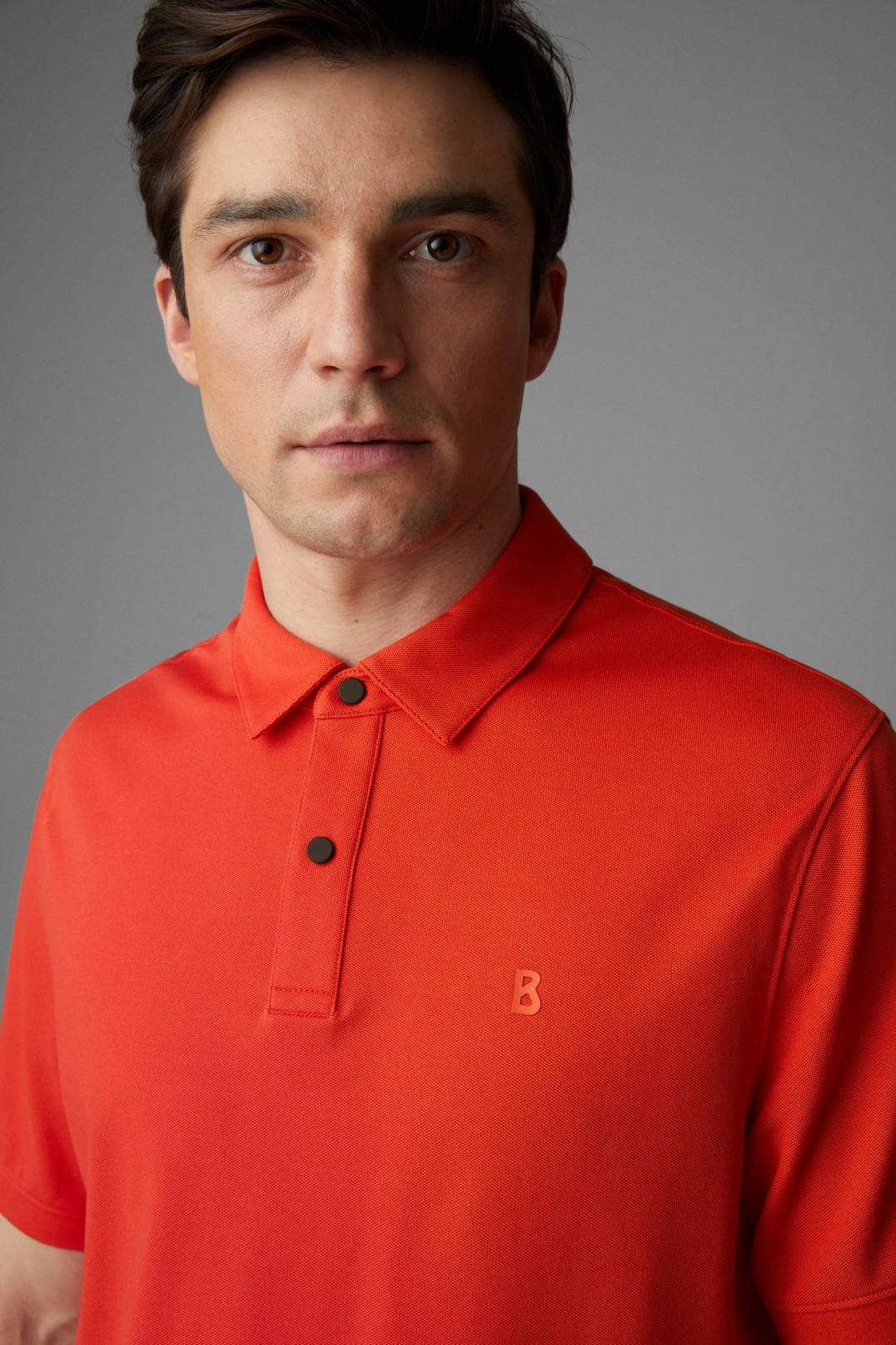 TIMO POLO SHIRT IN WATERMELON RED - 4