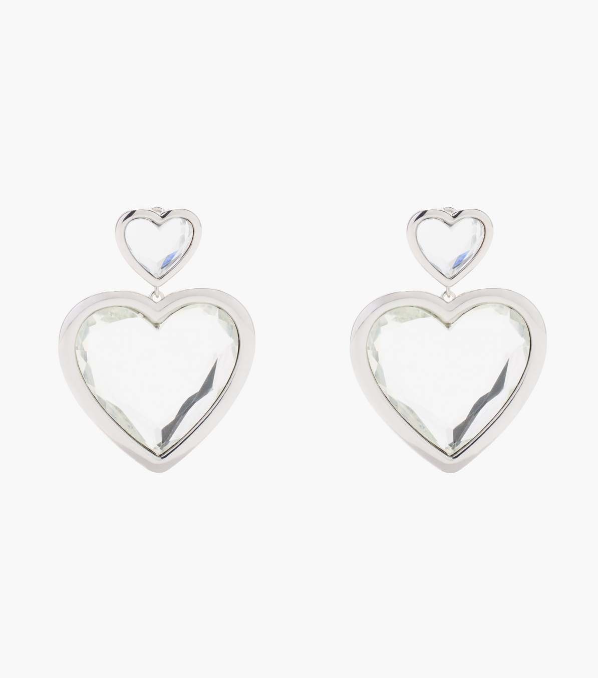 THE CHARMED DOUBLE HEART EARRINGS - 1