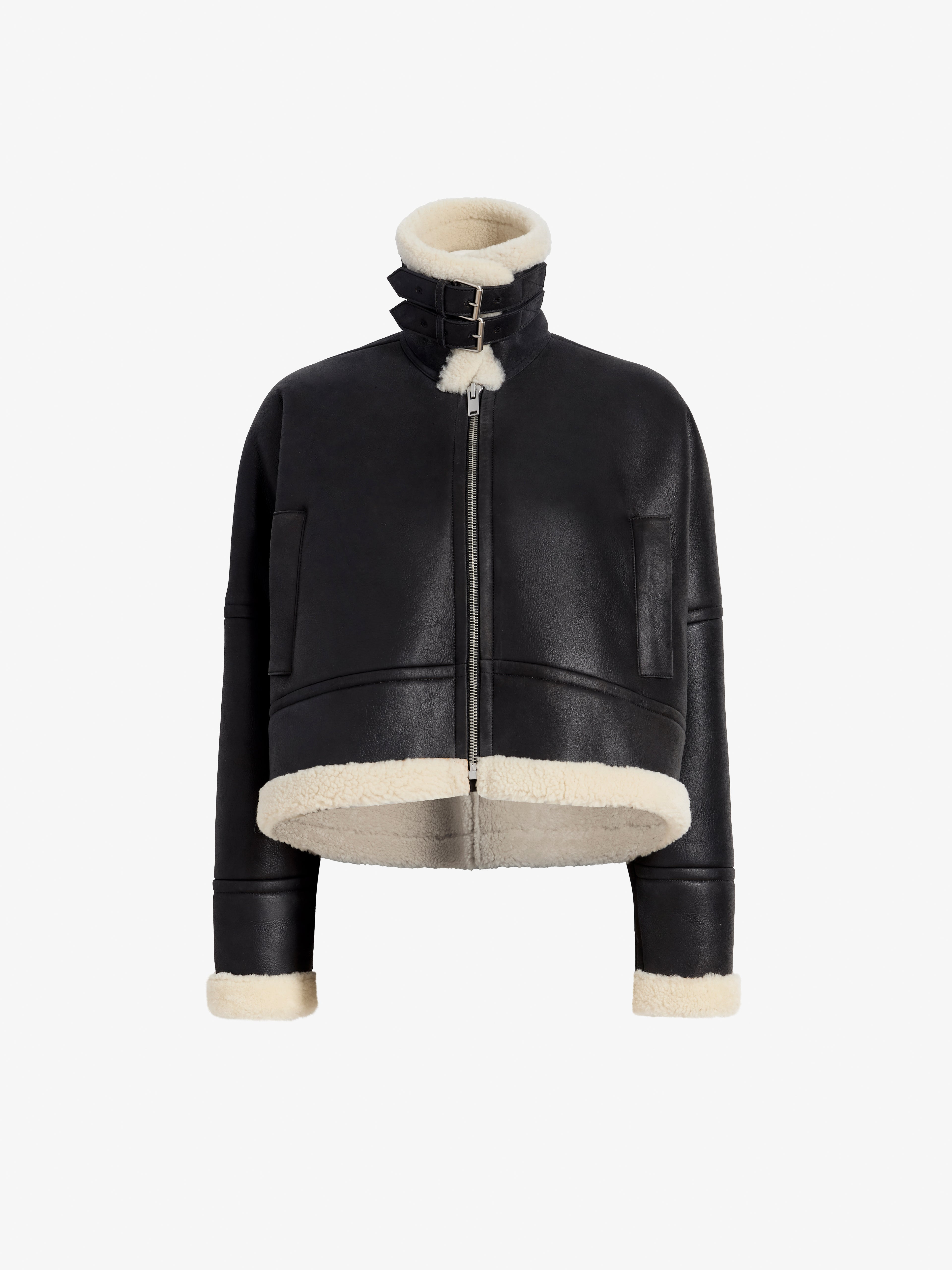 Alya Jacket in Shearling - 8