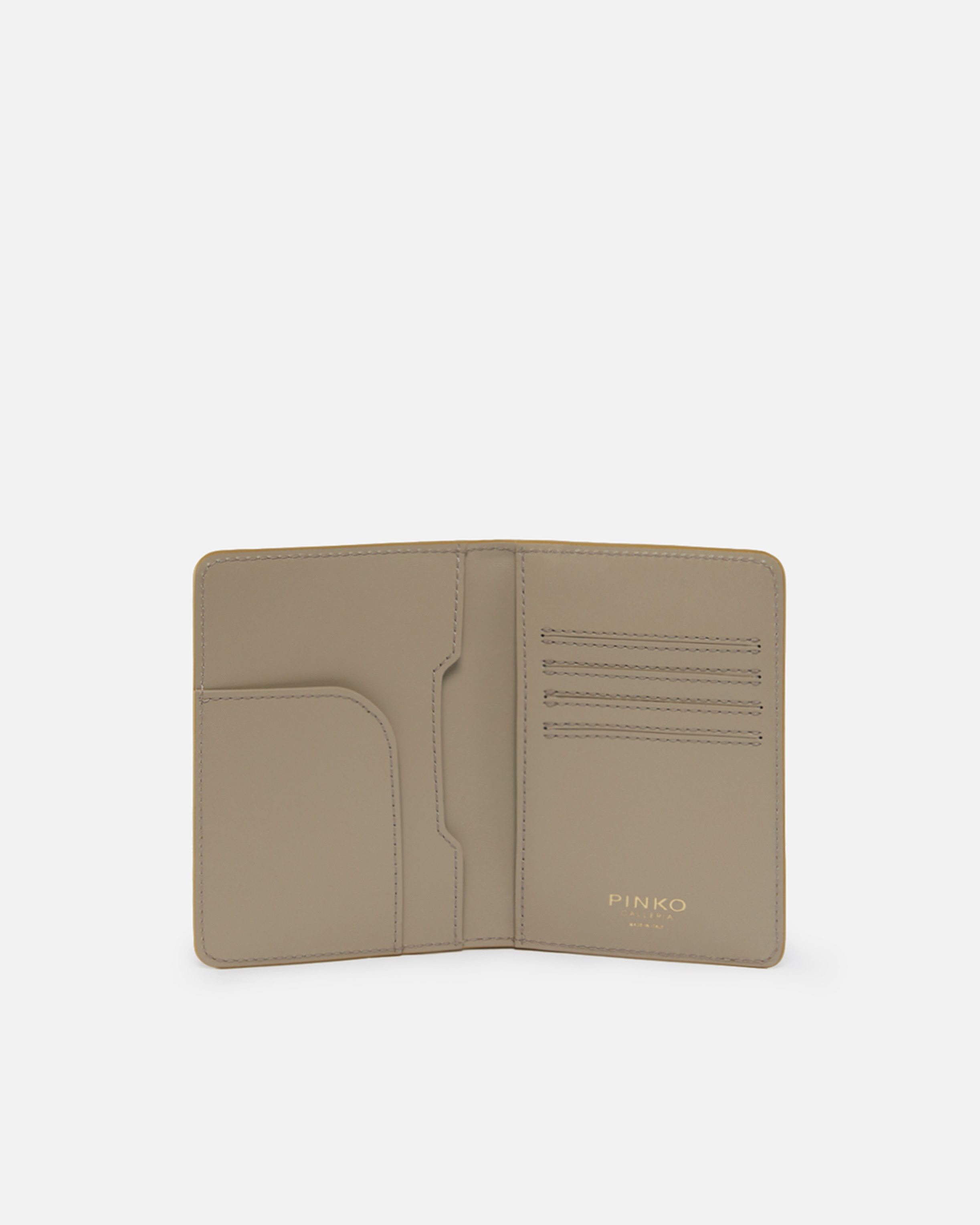 VINTAGE LAMINATED REPTILE PASSPORT HOLDER PINKO GALLERIA - 4