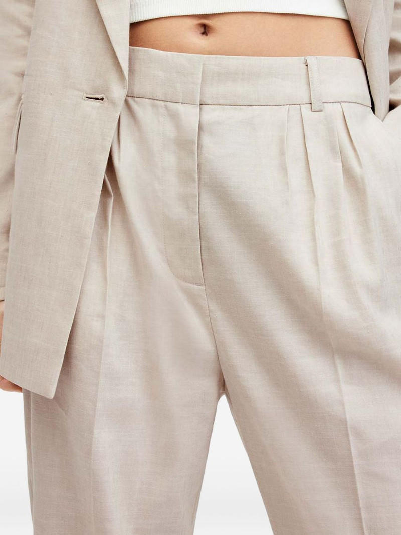 pleated-front trousers 4