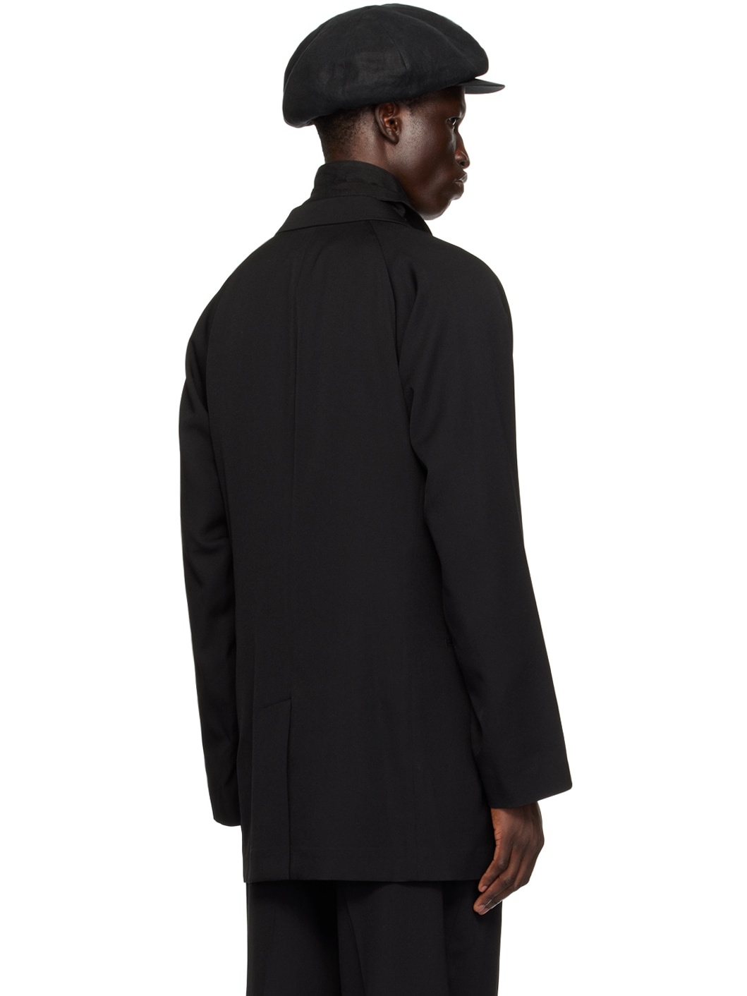 Black 5-Pocket Blazer - 3