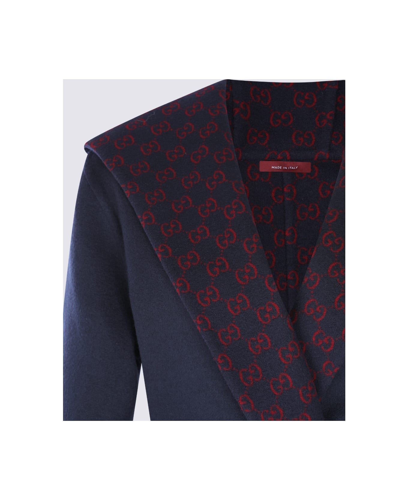 Blue Wool Coat - 3