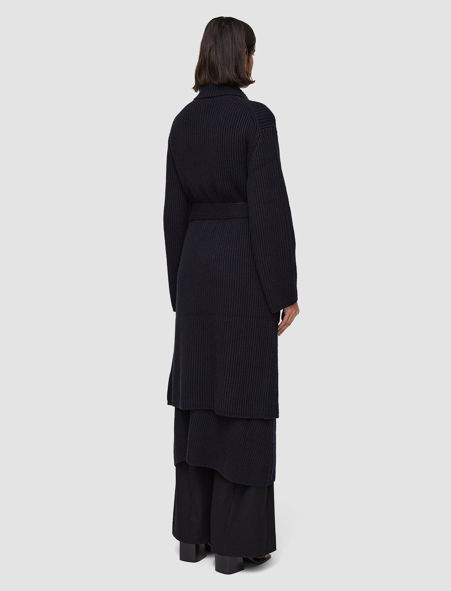 Luxe Cardigan Stitch Coat - 3