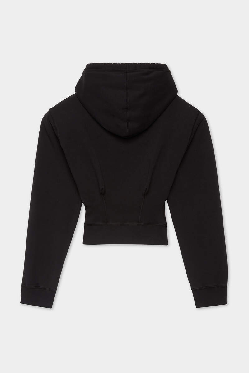 SUPERNEGATIVE DYED WAIST-TIGHT HOODIE - 2