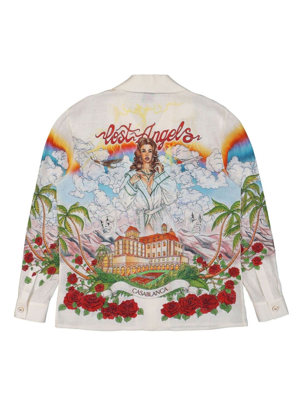 graphic-print shirt - 2