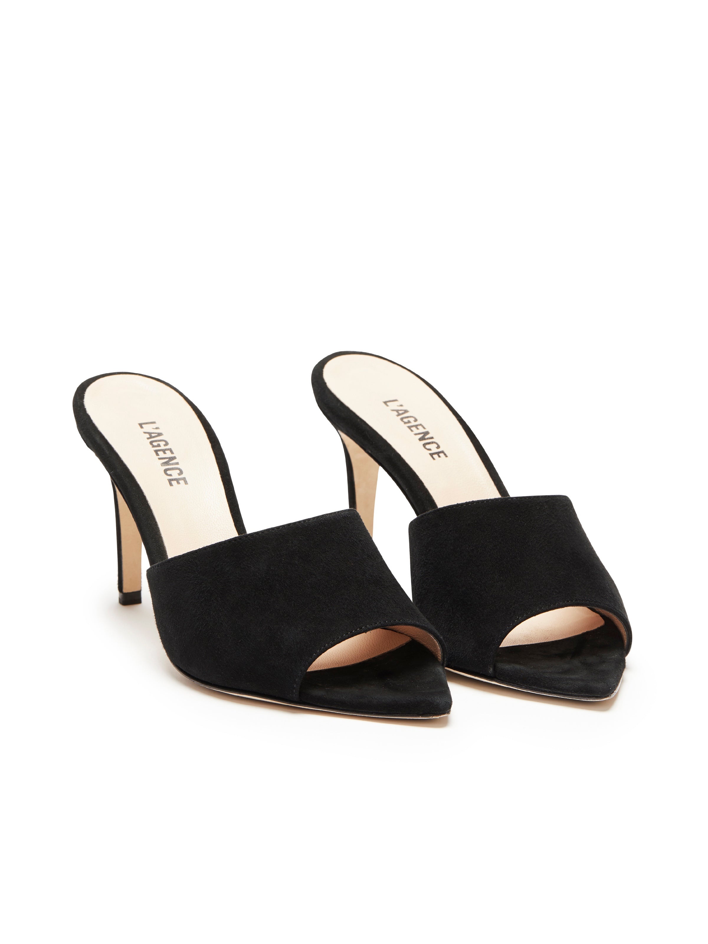 Lolita Suede Open-Toe Mule - 2