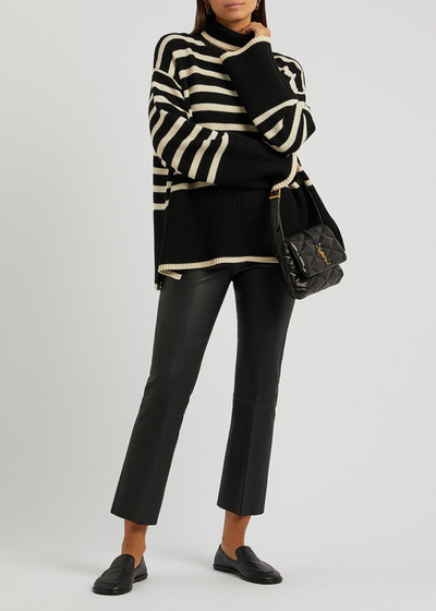 BY MALENE BIRGER Florentina cropped leather leggings outlook