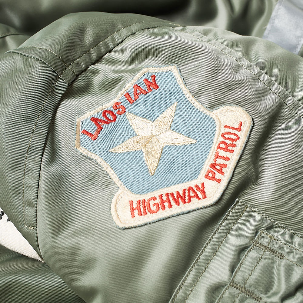 The Real McCoy's Type MA-1 Laosian Highway Patrol Flight Jacket - 2