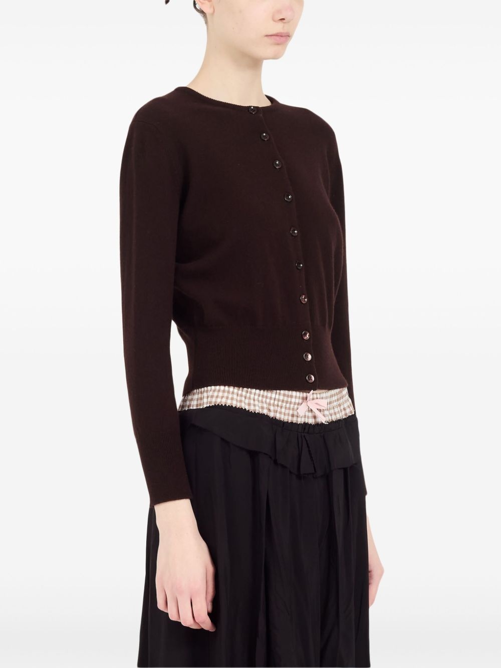 virgin wool cardigan - 4
