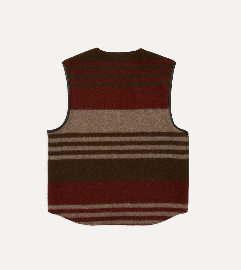 Wool Blanket Zip Vest 6