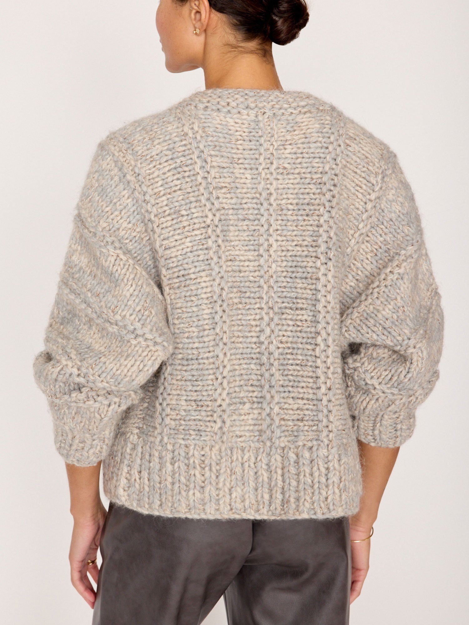 The Illia Handknit Cardigan - 5