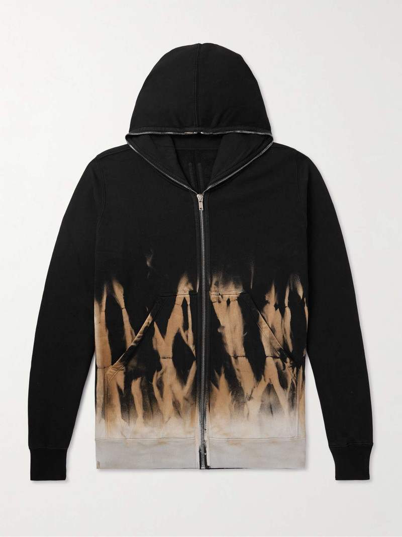 Oversized Printed Cotton-Jersey Hoodie - 1