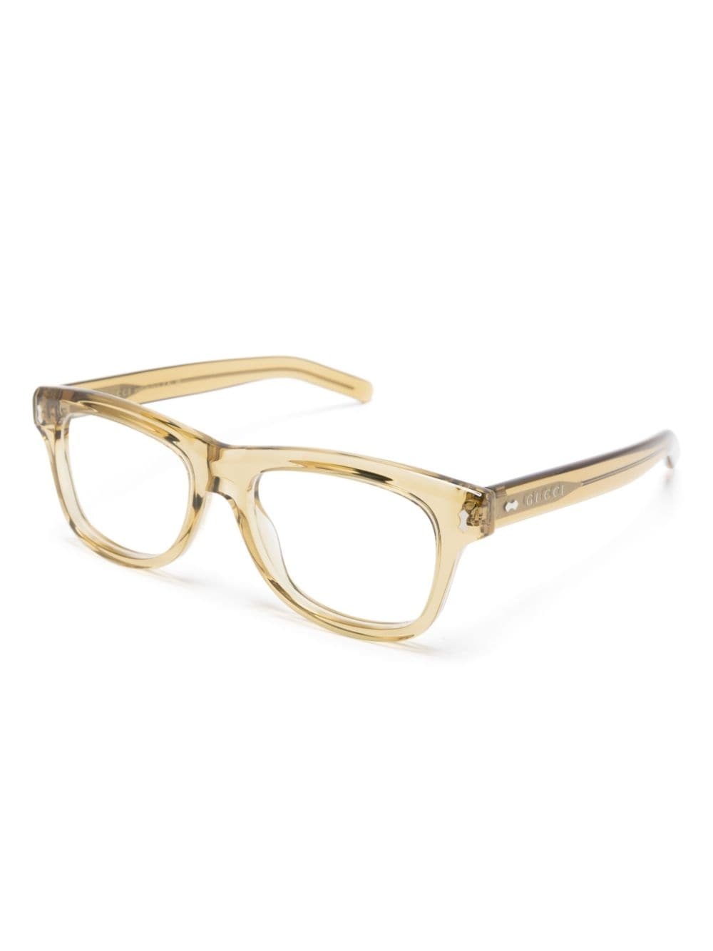 oval-frame glasses - 2