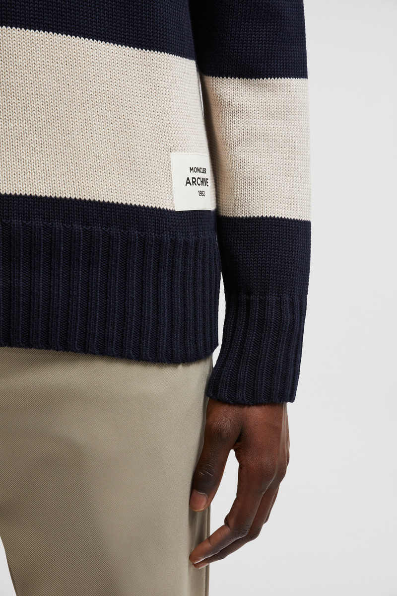 Striped Cotton Hoodie 6