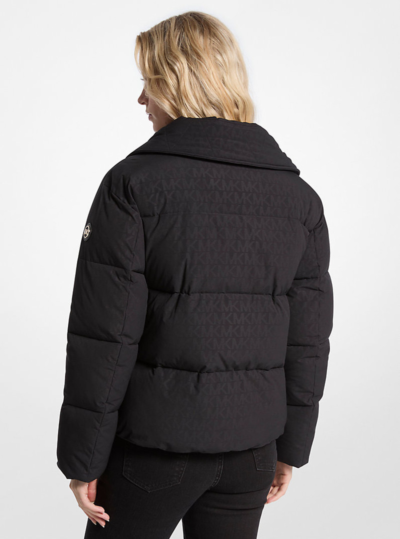 MICHAEL KORS Signature Logo Quilted Puffer Jacket outlook