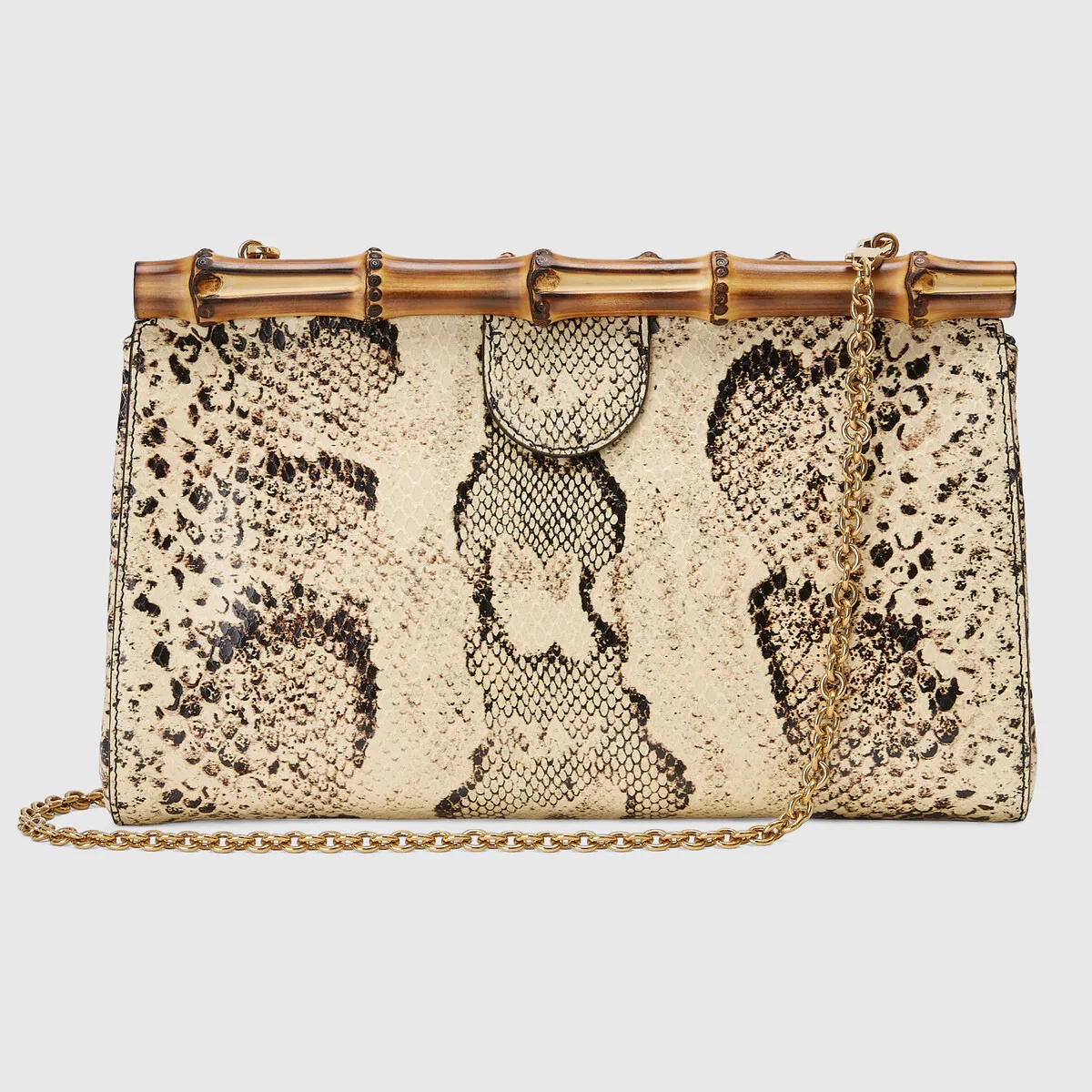 Gucci Diana python clutch - 3